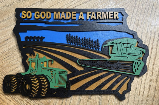 God made a farmer, Otter Creek Laser