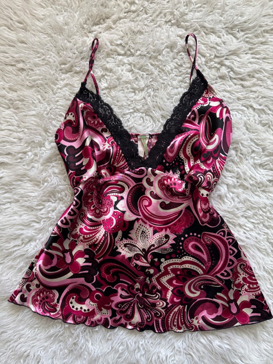 Pink Julie’s closet Pink paisley top, medium