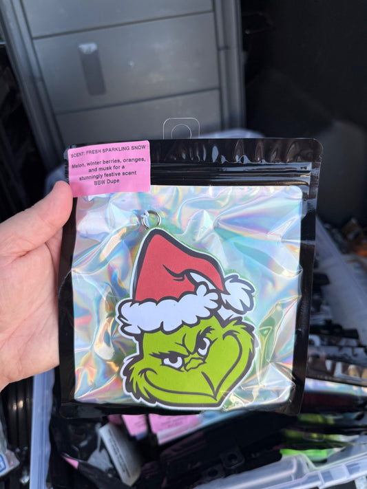 Grinch Cardstock  Freshie, Full Size