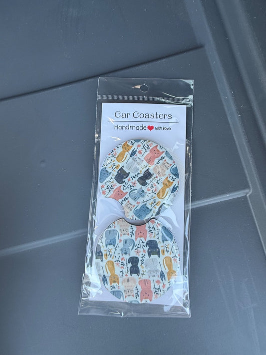 Cats  Car Coasters, Car Coaster