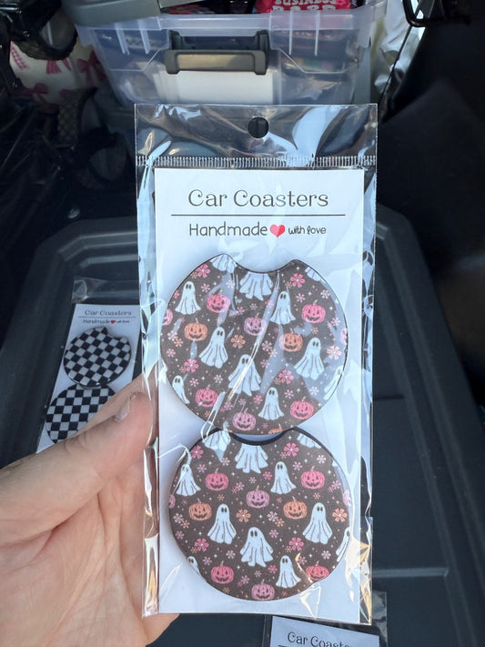 Ghosts  Car Coasters, Car Coaster
