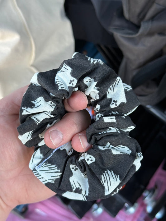 Black Ghost  Scrunchie, Scrunchie