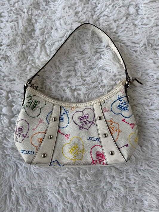 White Xoxo Y2K xoxo purse, One Size