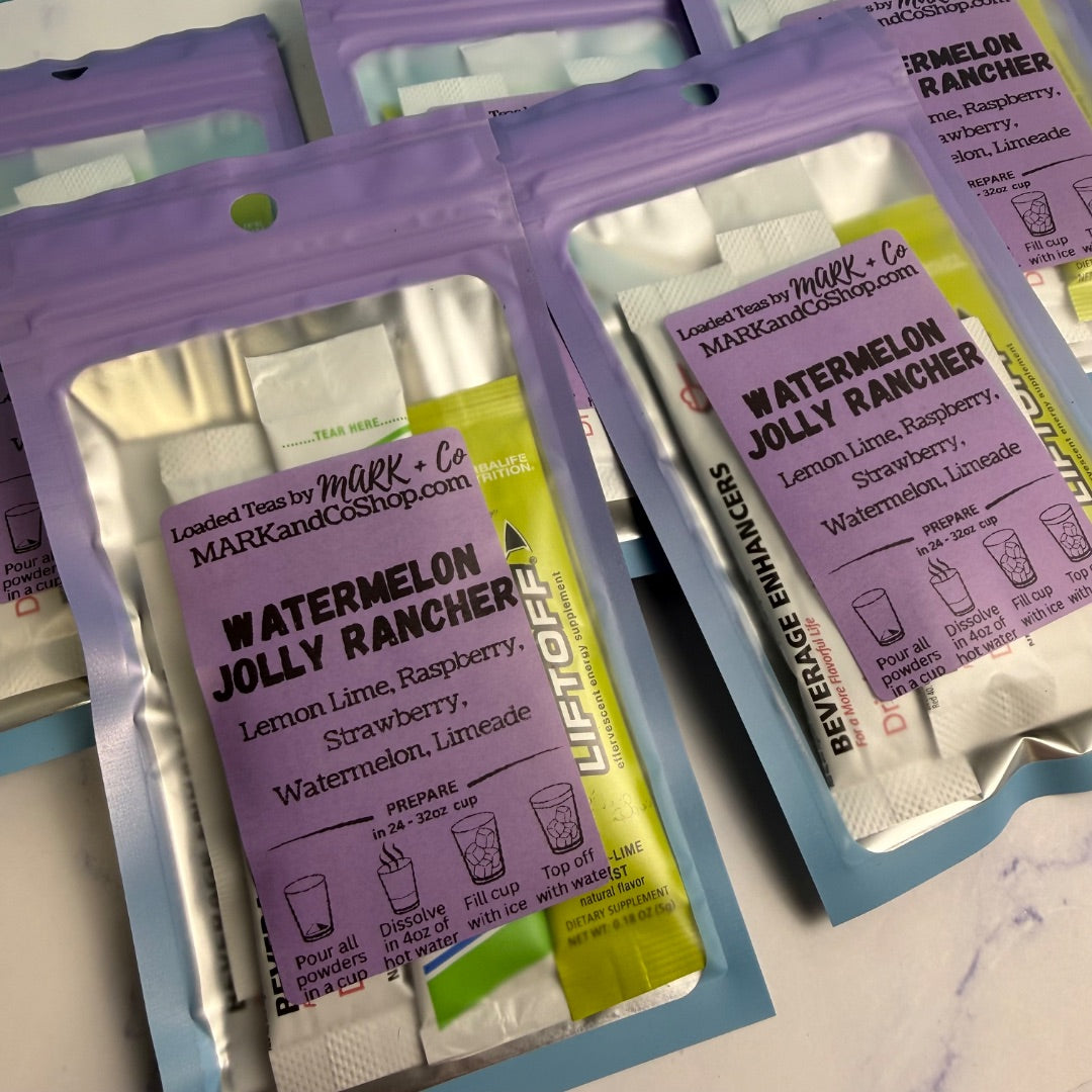 Watermelon Jolly Rancher Loaded Tea, To-Go Pack