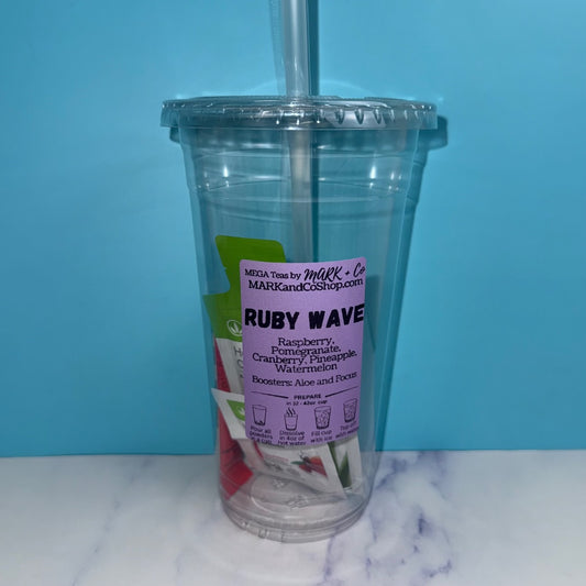 Ruby Wave Loaded Tea, Mega Cup