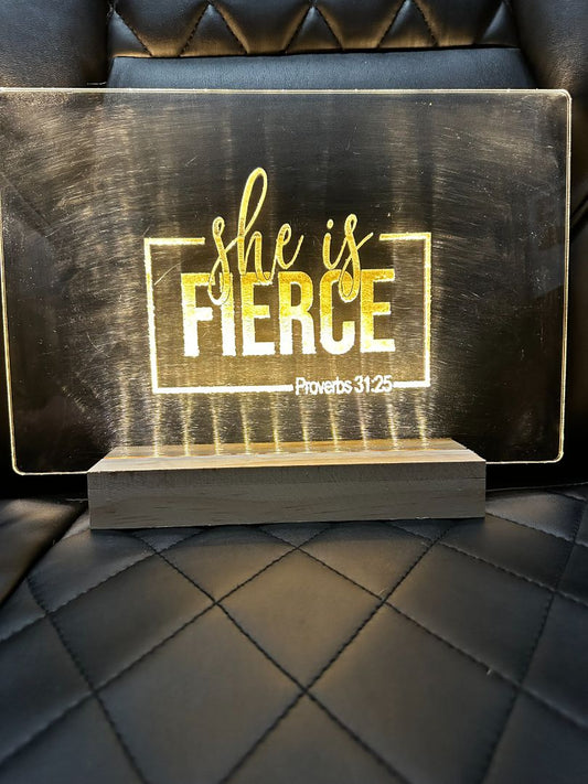 Lighted Acrylic Sign , Designed Locally