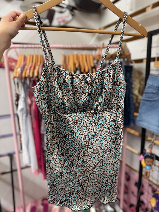 blue  vint blue tank, small