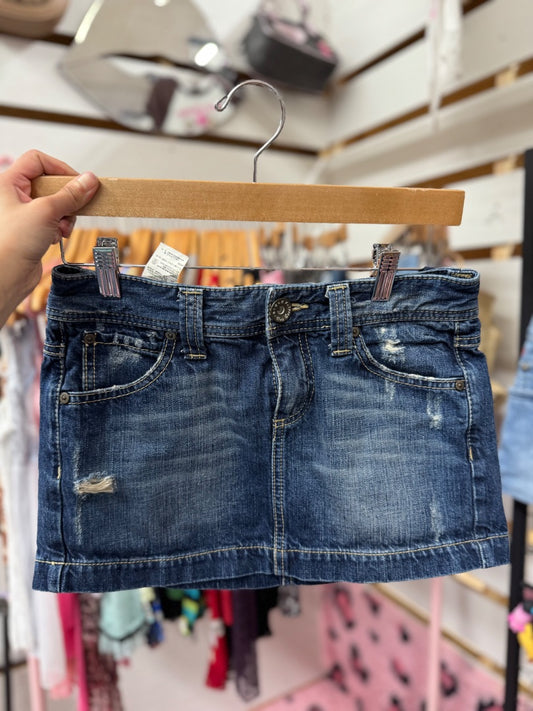 Blue Sisley Distressed Y2K, medium