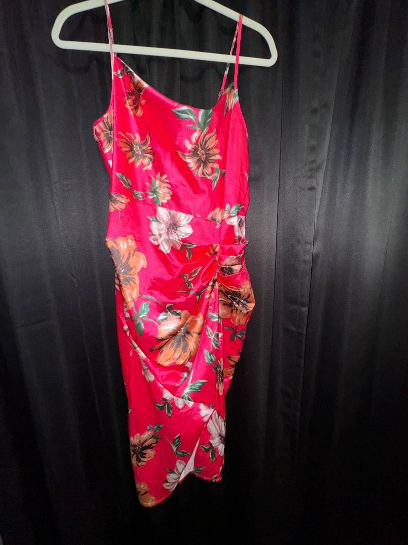 Pink WDIRARA Midi Dress, worn once, L