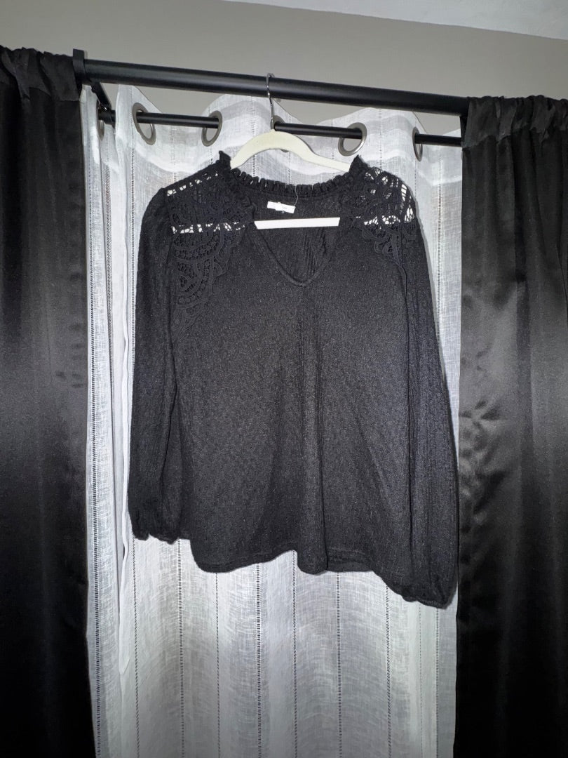 Black Maurice’s Sweater, worn once, L