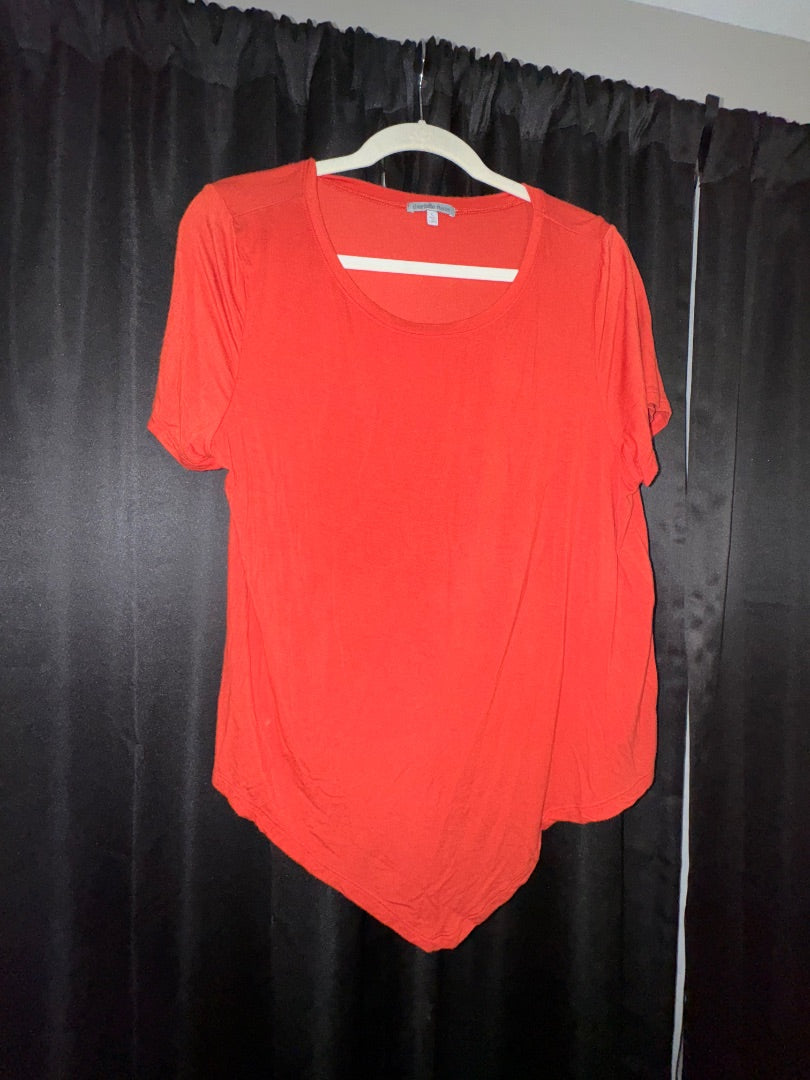 Orange Charlotte russe Shirt, worn twice, L