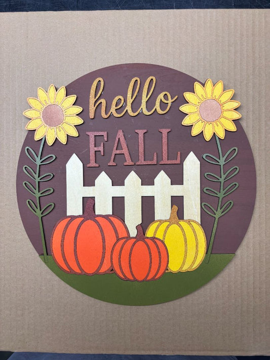 Hello Fall Fence