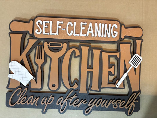 Self cleaning Kitchen