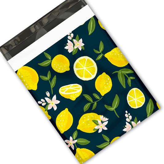 Lemon  Polymailers, 10x13" - 25 pack