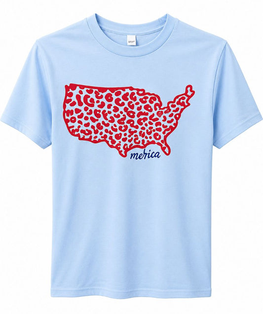 LT BLUE MERICA Clothed in Grace Iowa, Large