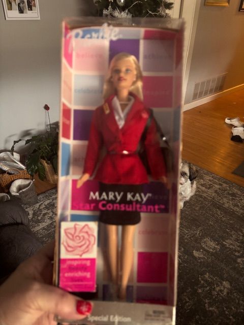 Red Mary Kay Barbie