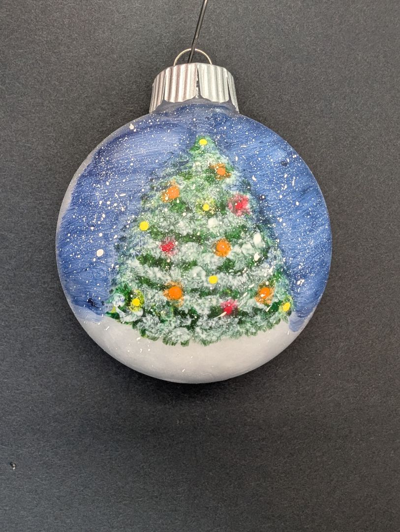 Ornament with tree