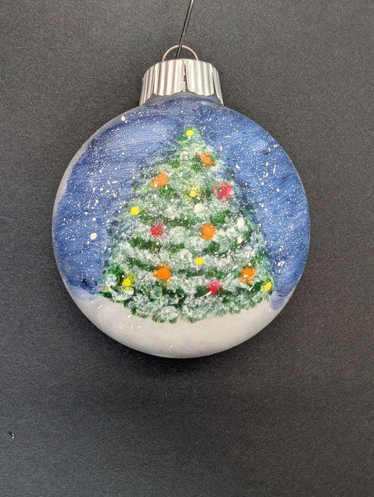 Ornament with tree