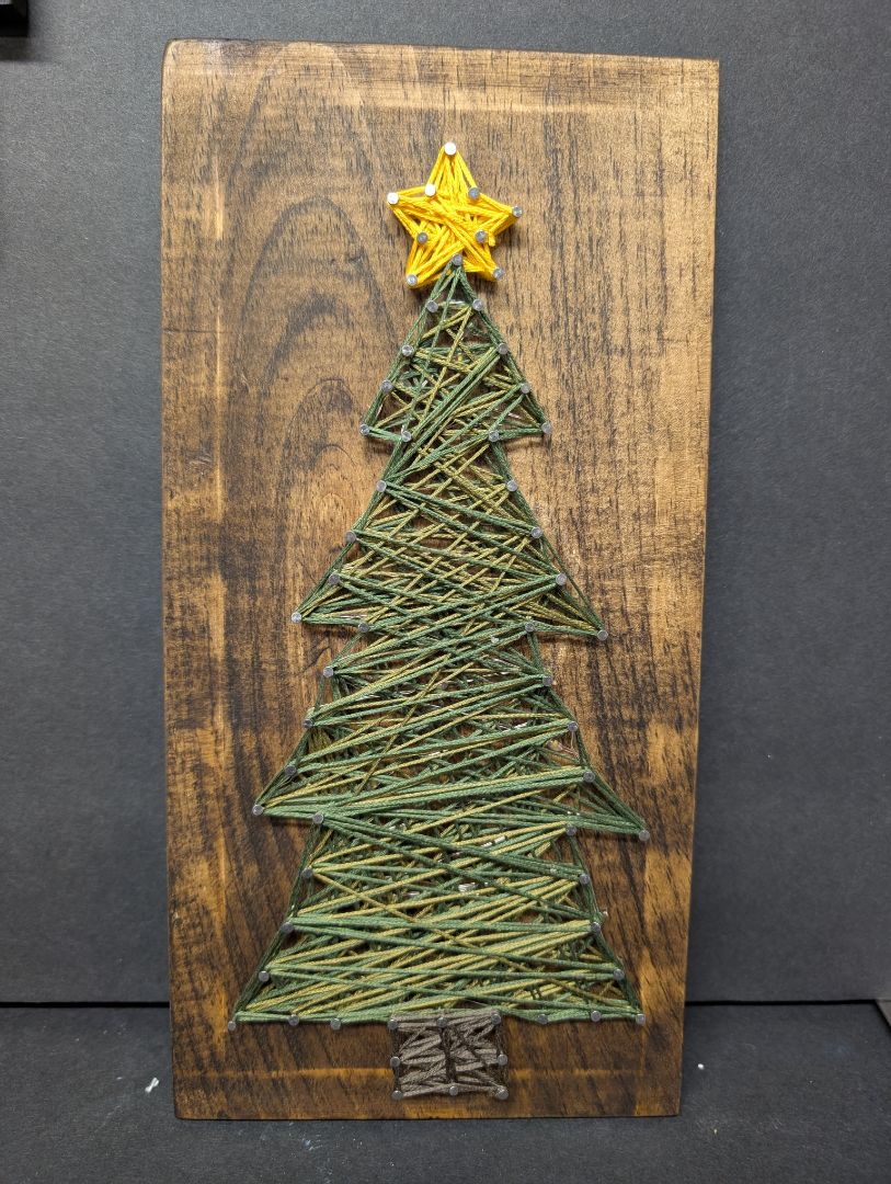 String tree w/lights