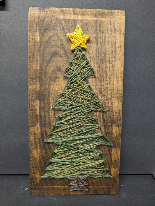 String tree w/lights