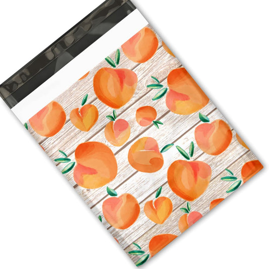 Peaches  Polymailers, 10x13" - 25 pack