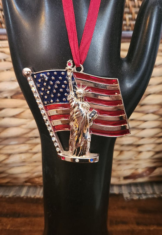 Regent Square Patriotic Ornament