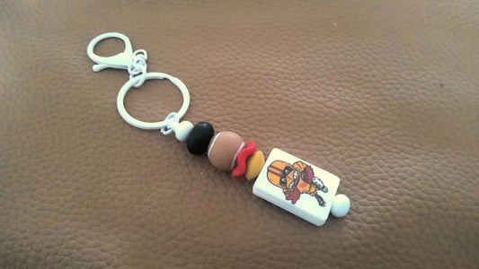 Sport Keychain Grace's bead Shop