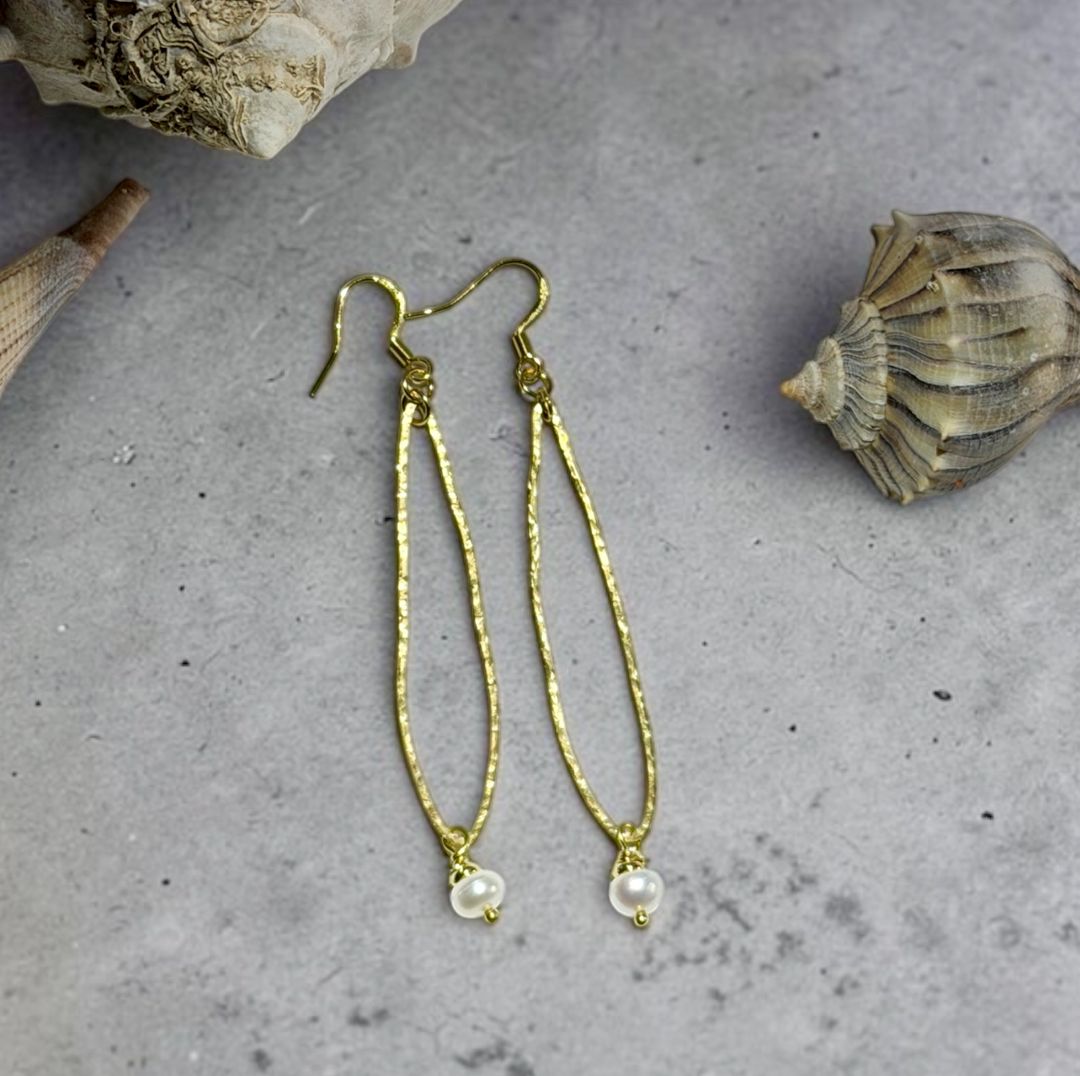 Zaria Earrings Pearl Nomadic Pearl Jewelry, DCH Family LLC (FIRM)