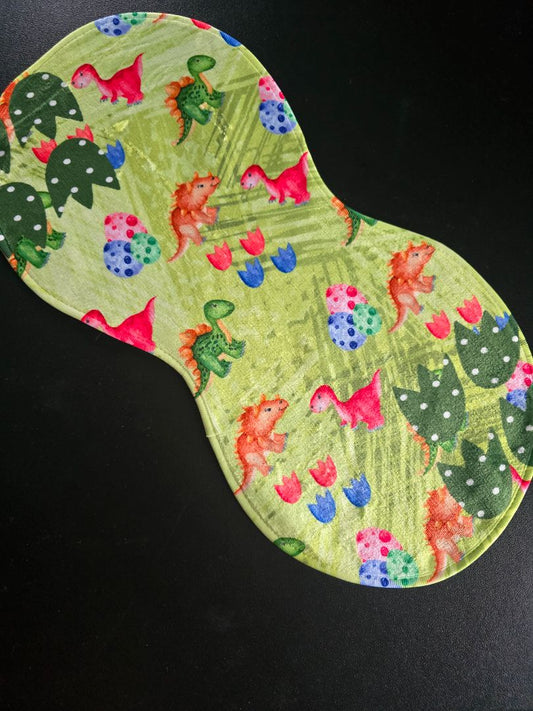 baby Dinosaur burp cloth