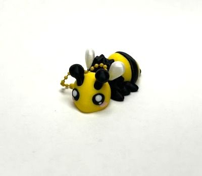 Flexi Honey Bee Keychain
