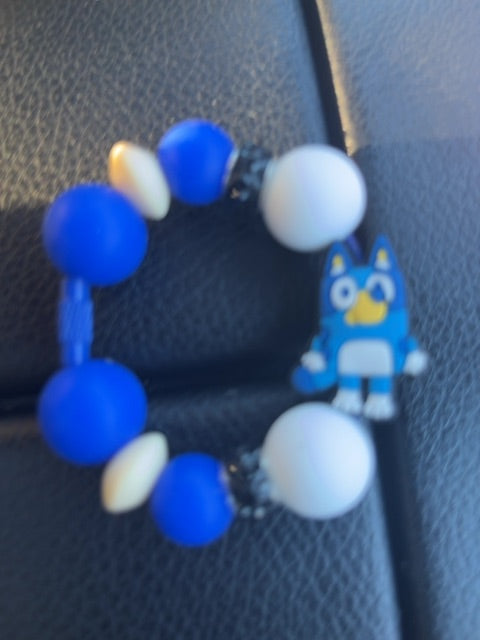 Blue Cup Charm Grace's bead Shop