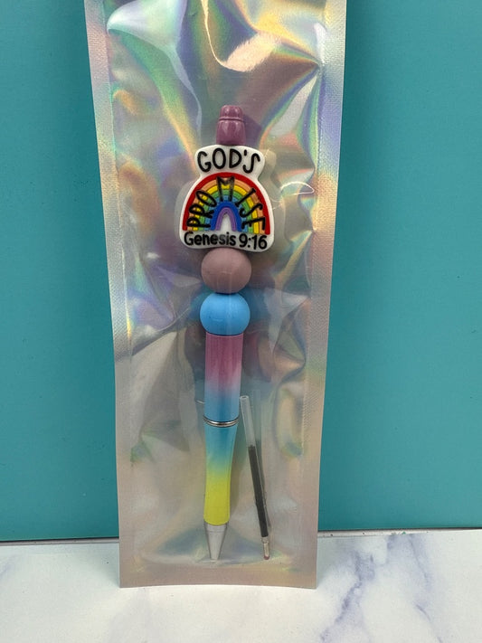 God’s Promise  Beaded Pen