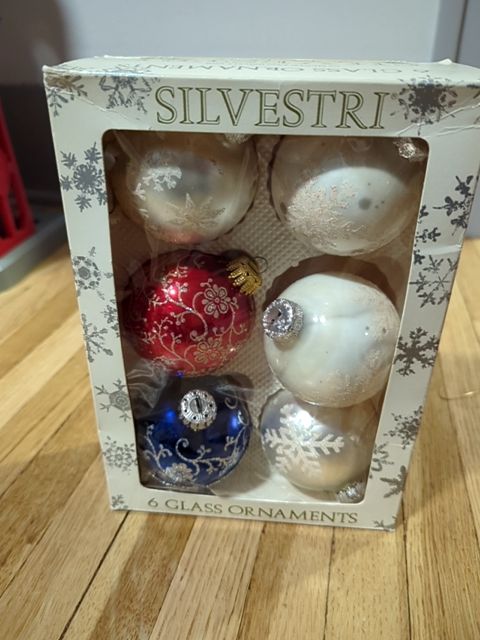 Silvestri Glass Ornaments