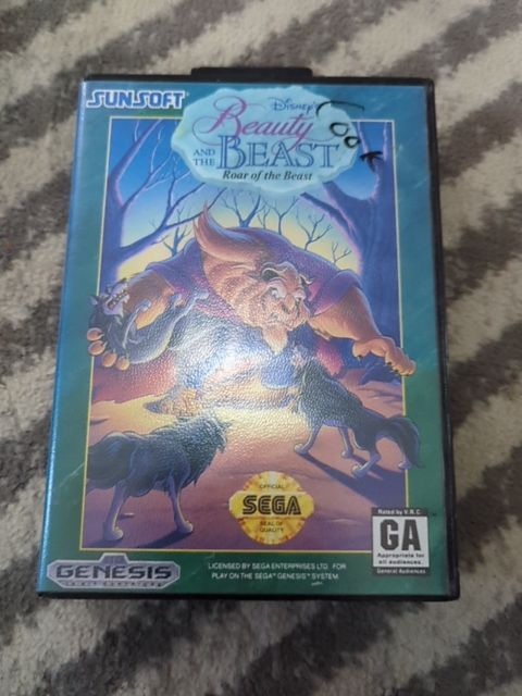 Beauty and the beast Sega game, Found & Formed