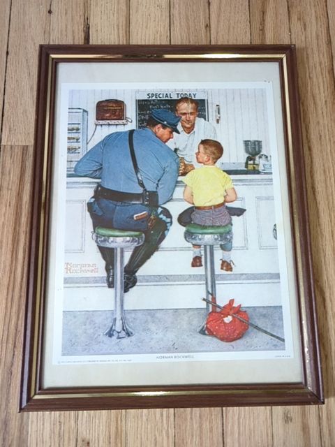 Norman Rockwell print