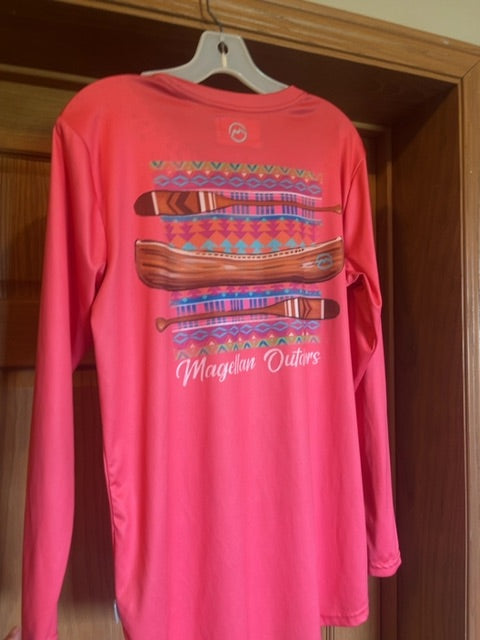 Pink Magellan Long Sleeve, Medium