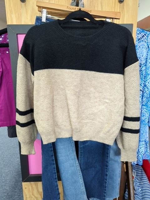 Modern Clothing Brown and Black sweater, S