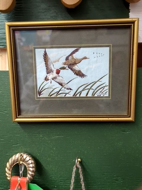 Hand Stitched Silk Duck