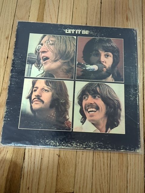 Vinyl Beatles let it be