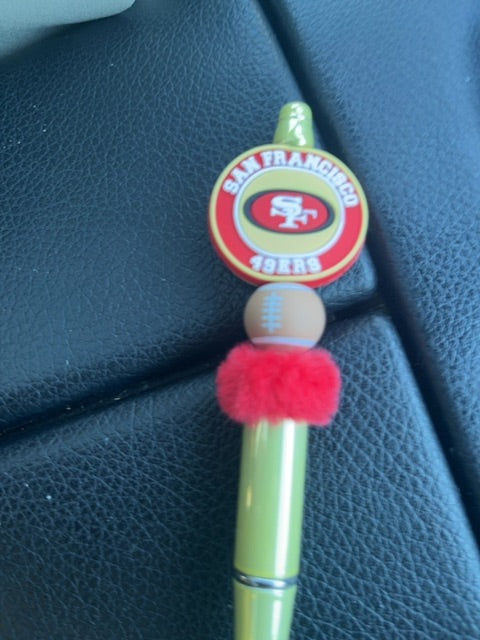 Gold Sports Pens Grace's bead Shop