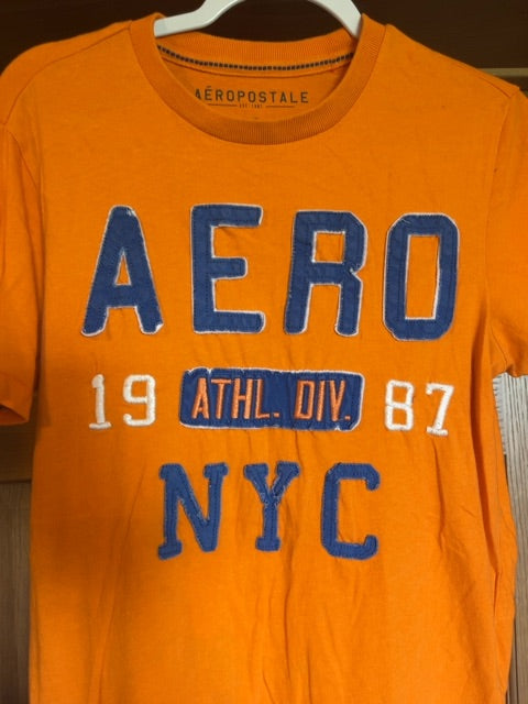 Orange Aeropostale Tshirt, Small