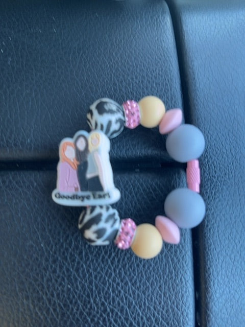 Pink Cup Charm Grace's bead Shop