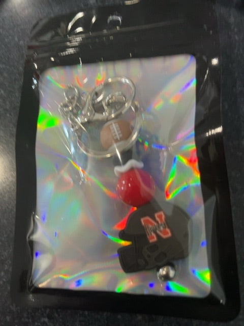 Silver Sport Keychain Grace's bead Shop