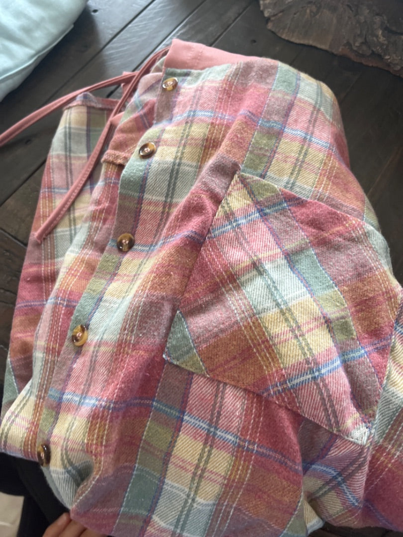 Pink blue  Top, S