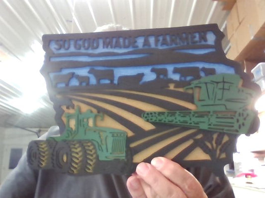 god made a farmer green