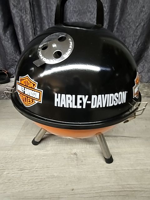 Black and Orange Harley Davidson Harley Davidson Grill