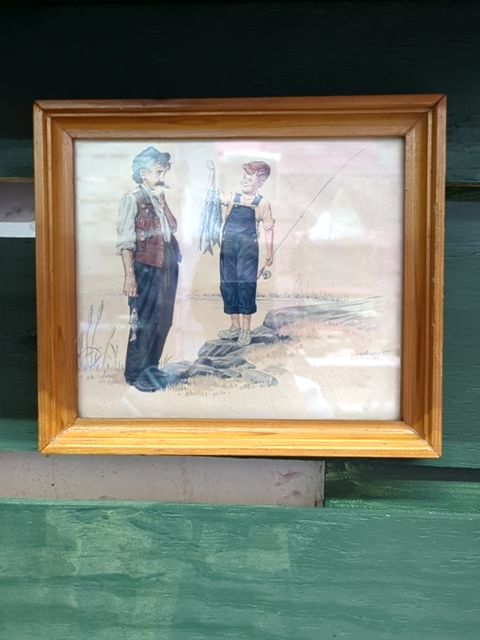 Norman Rockwell Fishing