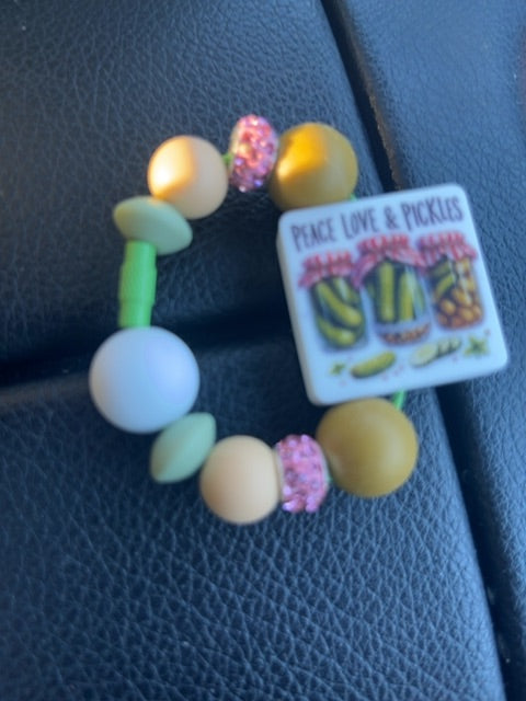 Green Cup Charm Grace's bead Shop
