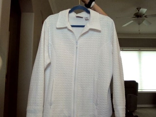 White Breckenridge Jacket, 1X