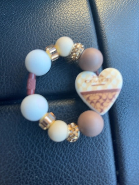 Brown Cup Charm Grace's bead Shop